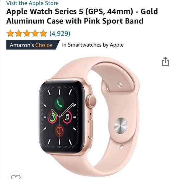 Apple watch series 44mm Rose Gold
